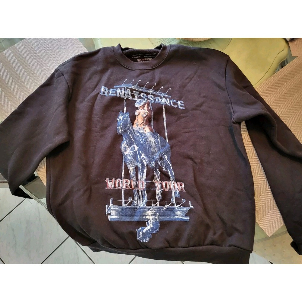 Beyonce Renaissance World Tour Merch Sweater Size Medium 2023